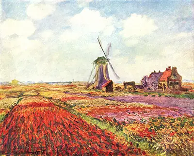 Champs de tulipes en Hollande Claude Monet